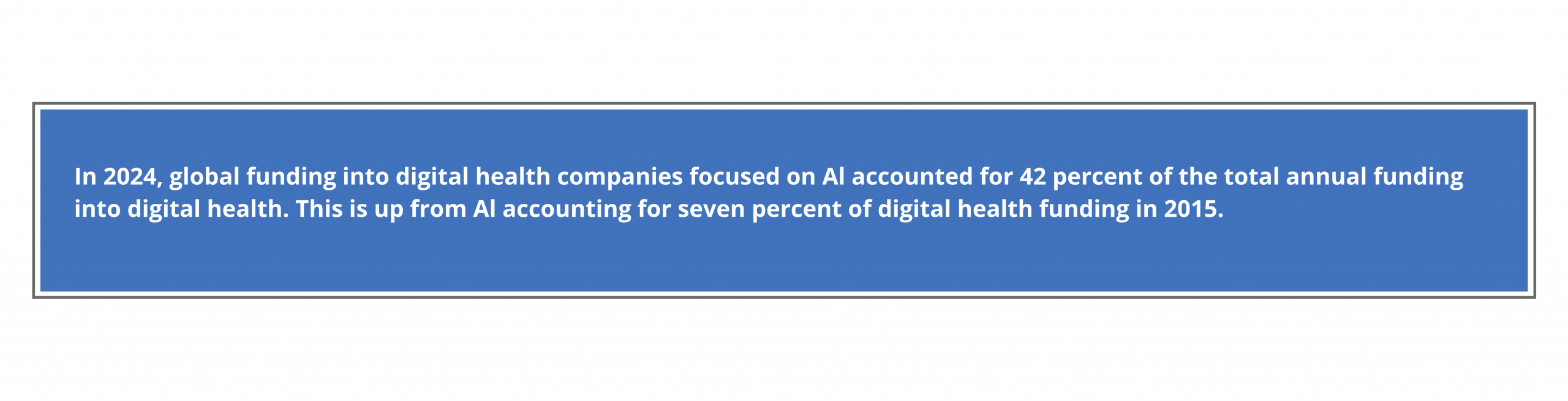 use of ai in healthcare