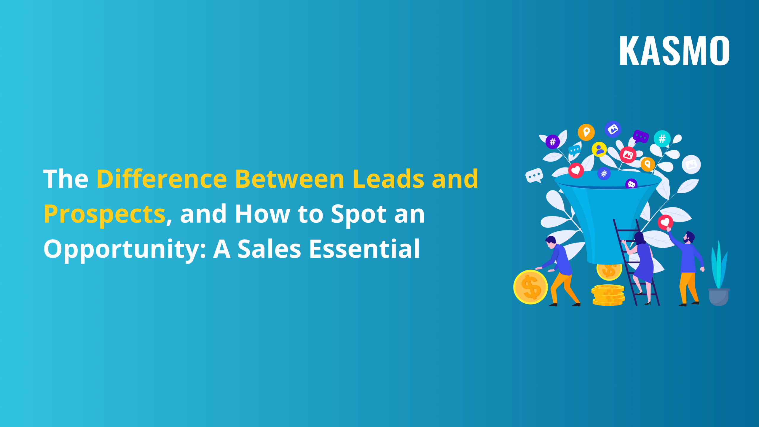 difference between leads and prospects